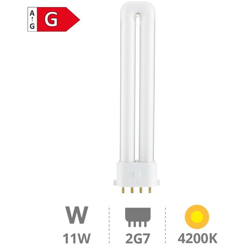 

GSC - Lámpara Bajo Consumo PL 11W 2G7 4200K