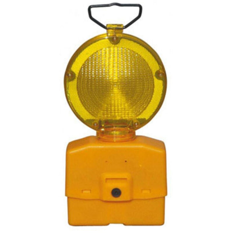 Mercatools - Balise de signalisation de chantier à piles (non incluse) 65021