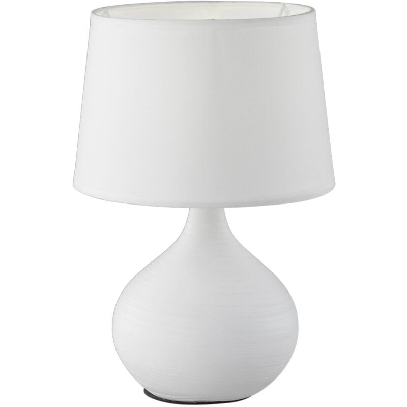 

Lámpara blanca cerámica de sobremesa modelo Martin E14 ( R50371001) - Trio Lighting