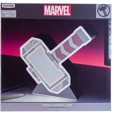 Lampara box paladone marvel thor martillo