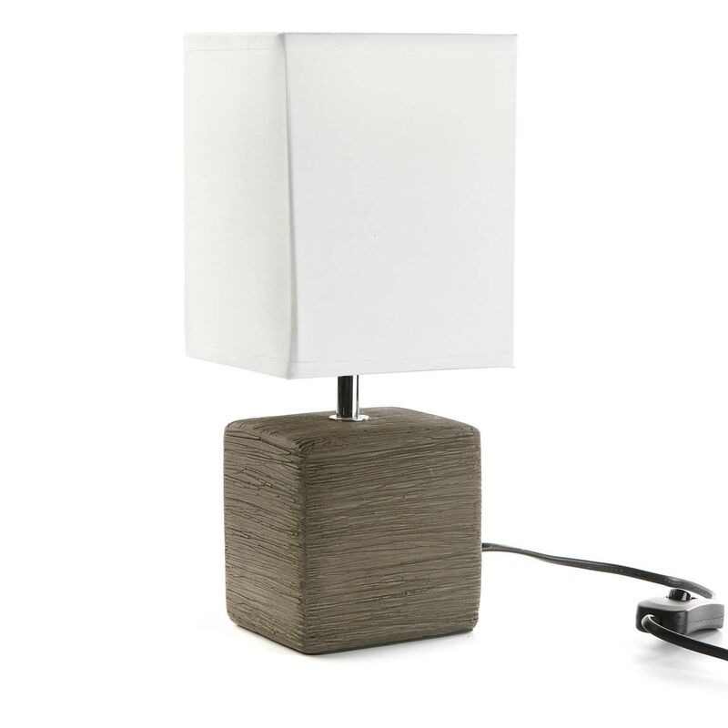 

Lampara Ceramica Marron