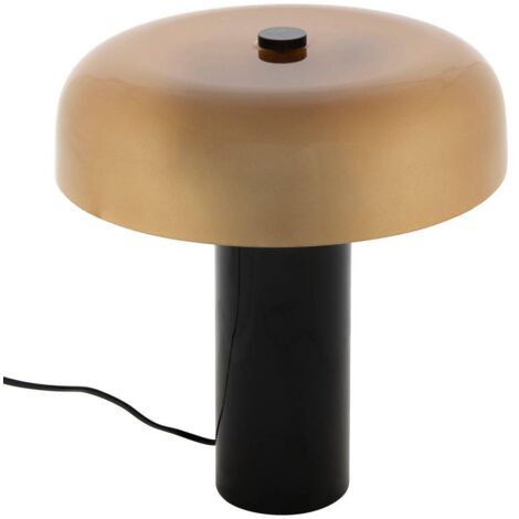 Lámpara cilíndrica Jody Vidrio ámbar H37cm - Atmosphera créateur d'intérieur