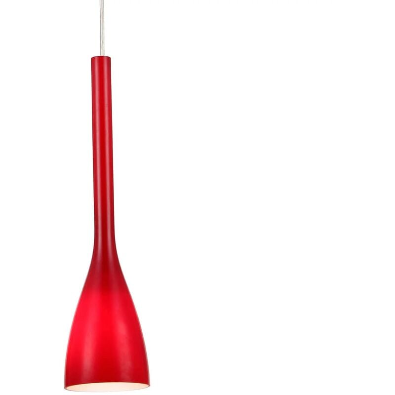 

Lúzete - Lámpara Colgante 1 Luz Chelsea Rojo