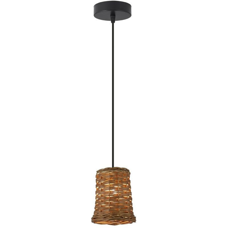 

Lámpara Colgante 1L Aitana Negro 1 X 60W E-27