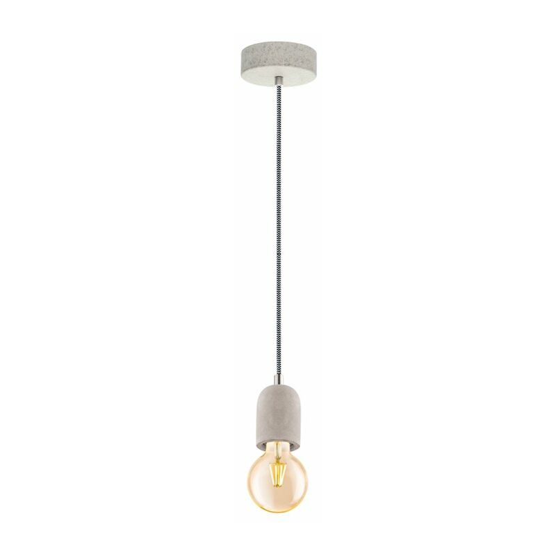 

Lámpara colgante acero con cable Yorth