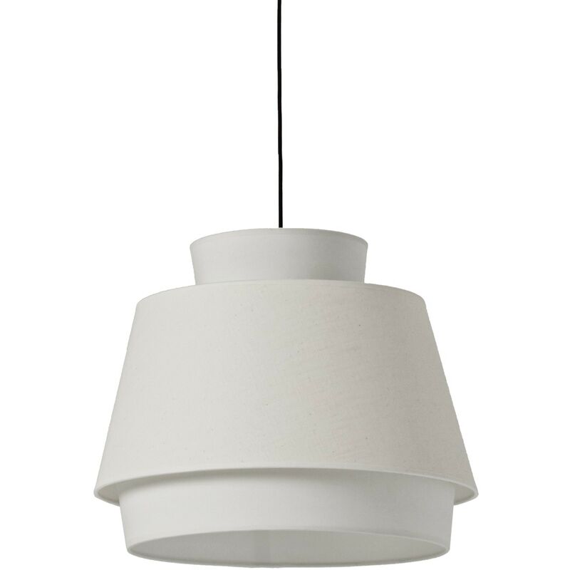 

Lámpara colgante Aspen Blanco/Lino 1X20W LED E27