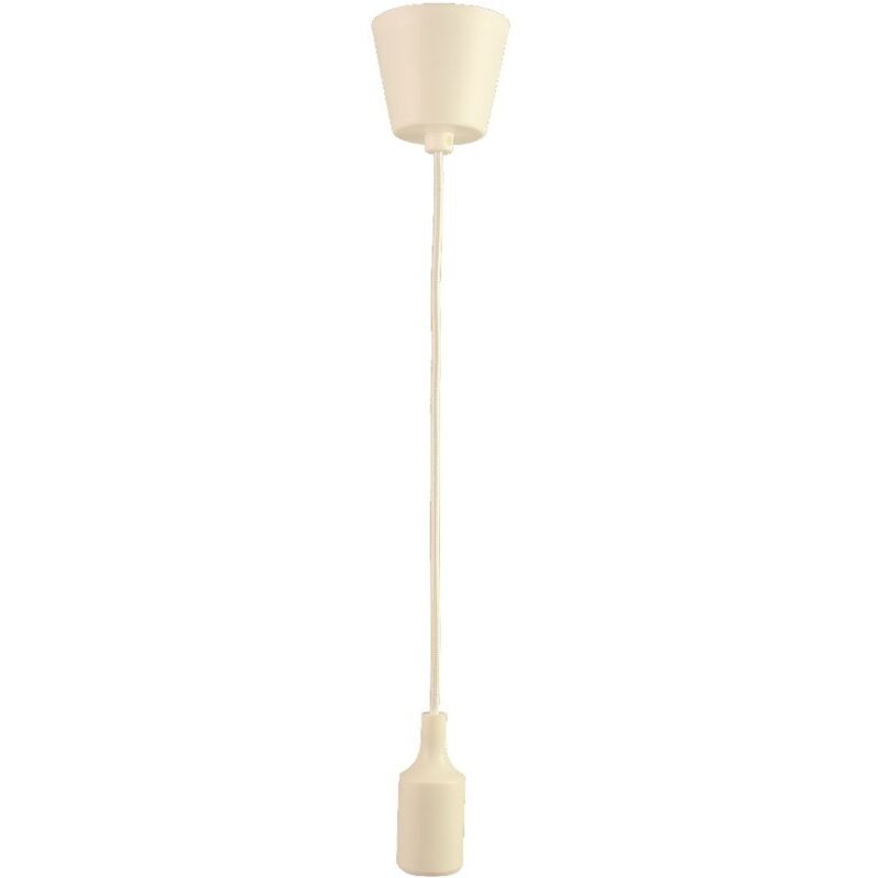 

Lampara colgante base, cable y portamparas blanco E27 - Jandei