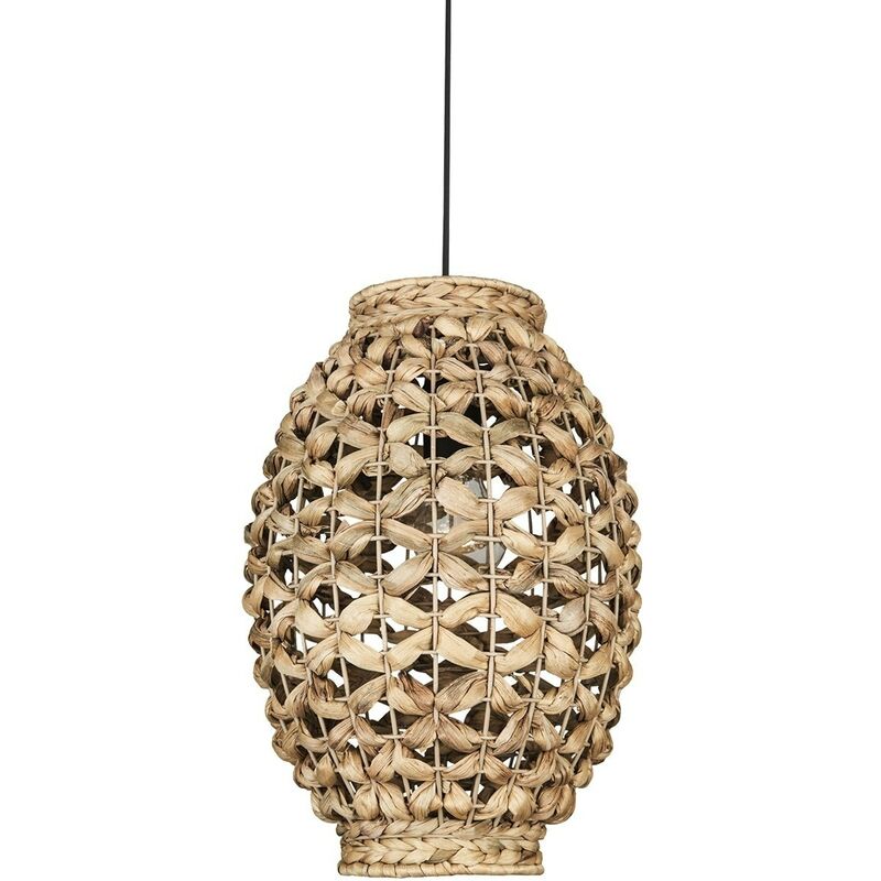 

Lámpara colgante Coimbra Fibra Natural 1X20W LED E27