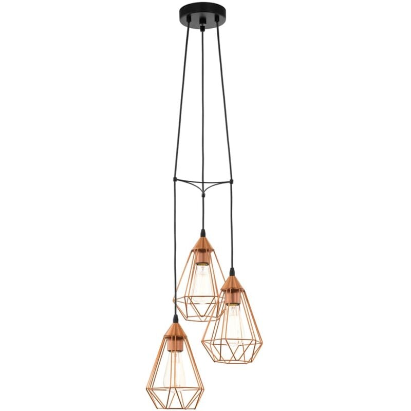 

EGLO Lampara colgante Tarbes color cobre 94196 - Marrón