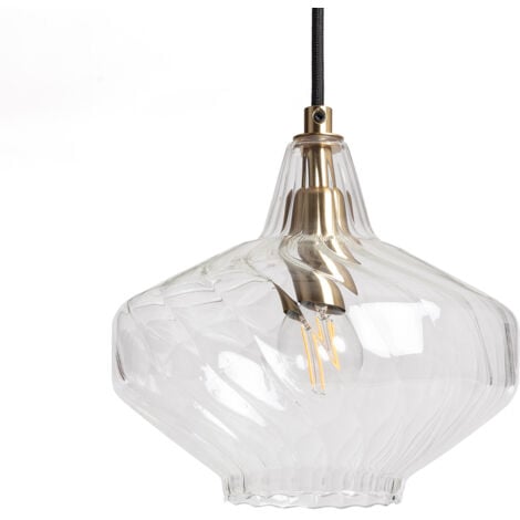 Lámpara Colgante Cristal Blas Transparente