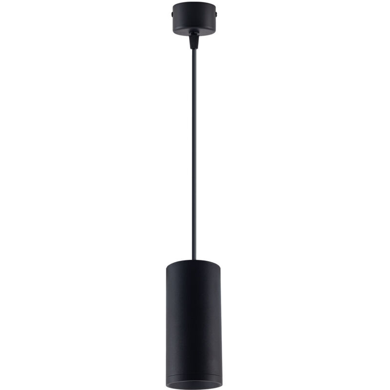 

Lámpara Colgante de Metal Cuarzo Negro - Negro