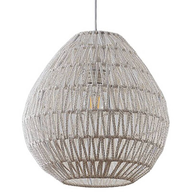 

Lindby - Lámpara colgante Danya, entramado de papel 33 cm