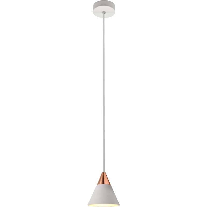 

Lámpara colgante de diseño 'COALUM' 7W | Blanco
