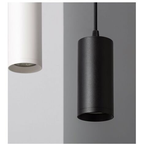 Lámpara Colgante de Metal Cuarzo Blanco