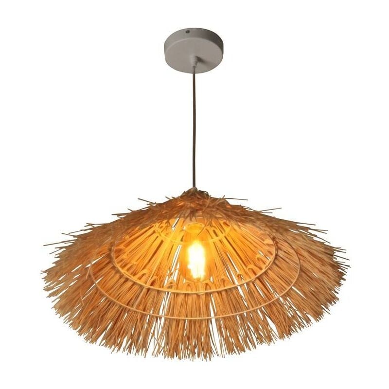 

Barcelona Led - Lámpara colgante de mimbre 'HANÓI'