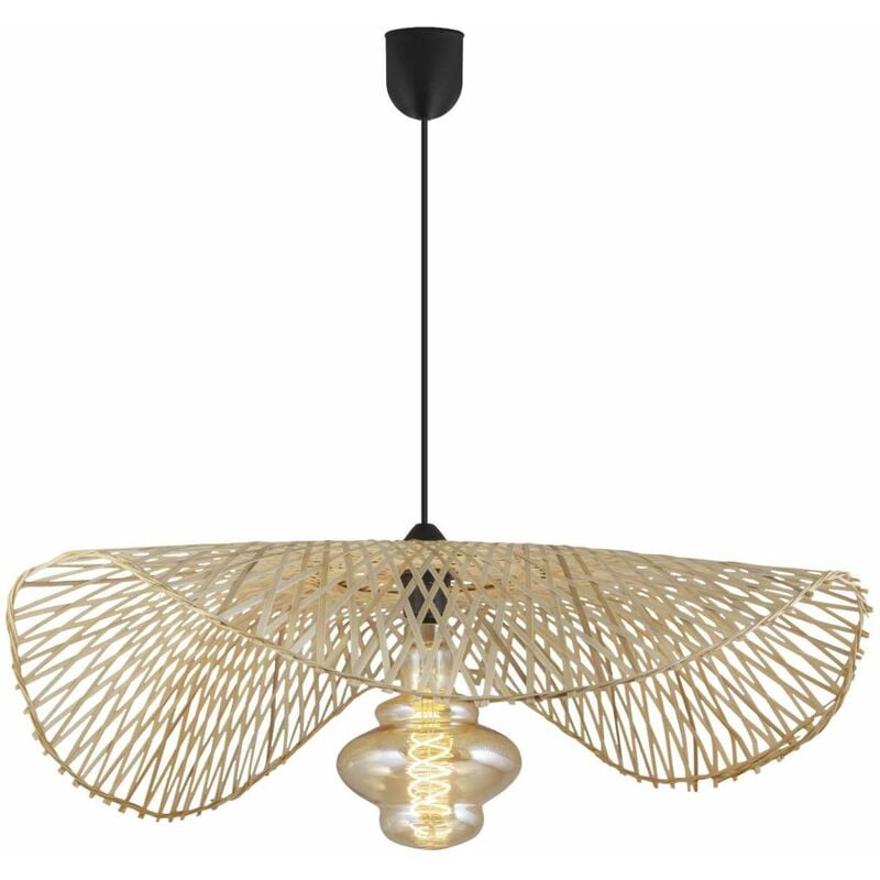 

Lámpara colgante de rattan 27 cm (alto) 75 cm(ancho) 75 cm(fondo)