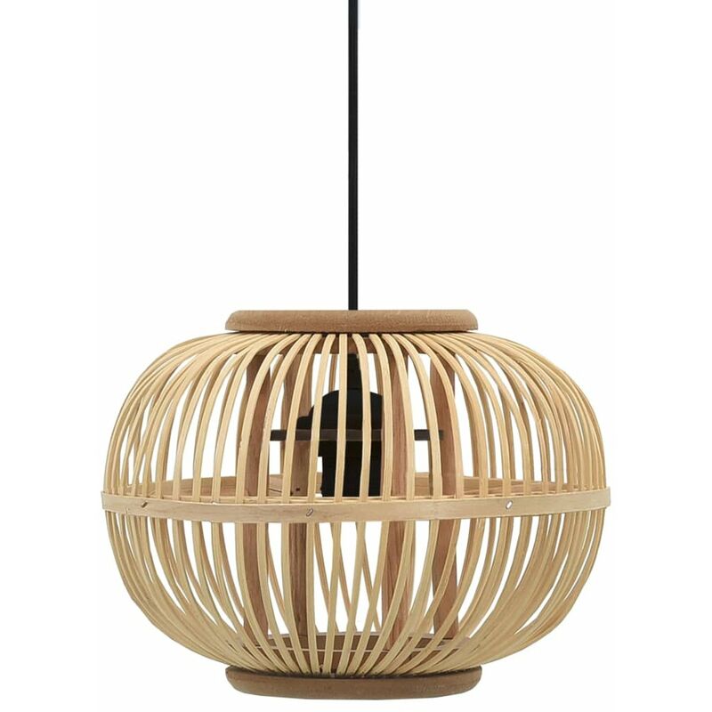 

Lampara colgante de sauce 40 W 30x22 cm globo E27