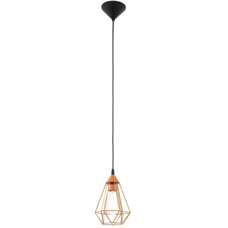 

Lampara colgante Tarbes D17,5 cm color cobre 94193 - Marrón - Eglo