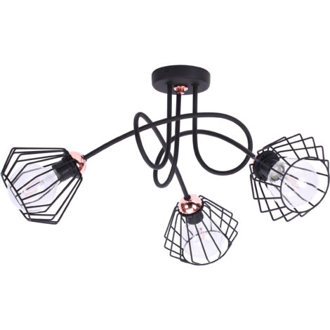 Lámpara colgante de techo LED original Copper Loft