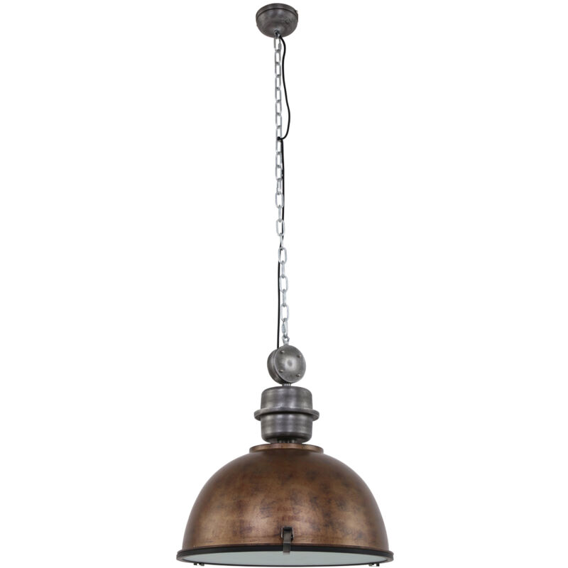 Steinhauer - lámpara colgante - Bikkel - marrón - vidrio metal -