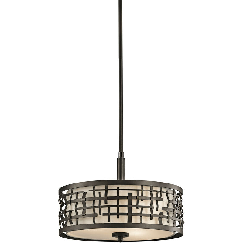 

Elstead - Lámpara colgante de techo doble de 3 luces Olde Bronze, E27