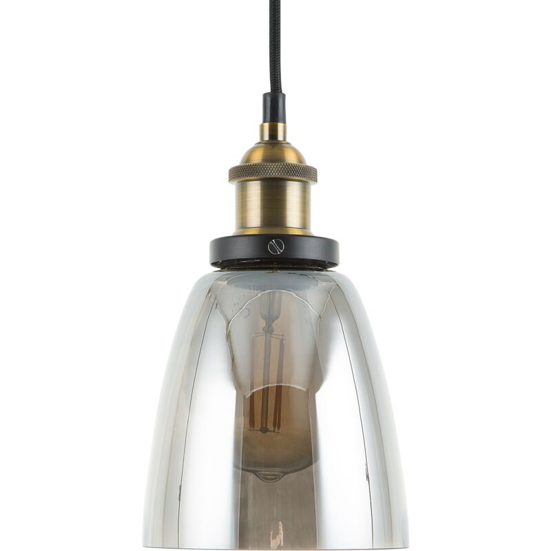 

Lámpara colgante de vidrio/cobre PARMA