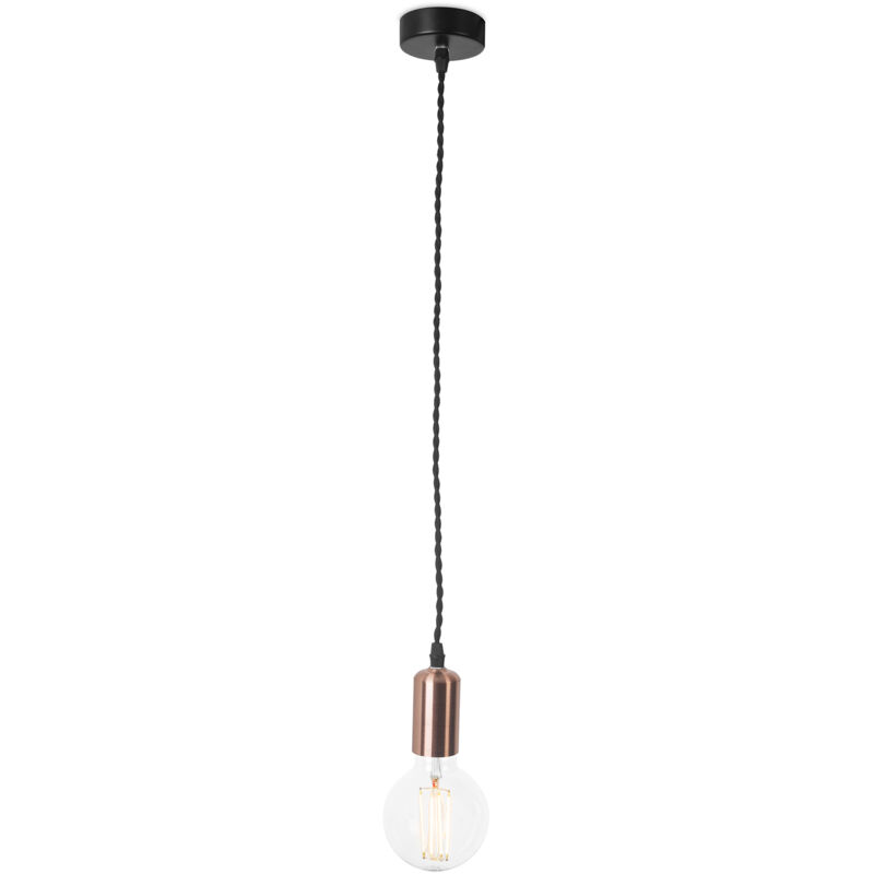 

Colgante Ip20 Dixie E27 60W Cobre 527Lm - Cobre - Forlight