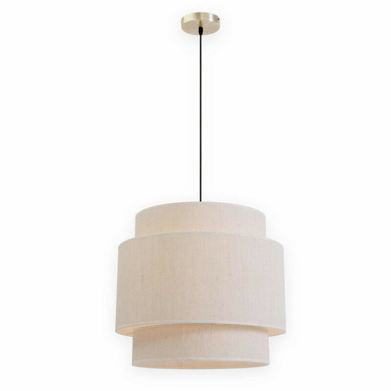 

Lámpara Colgante Doble Bali De Ancho: X Largo: 45 X Alto: 155