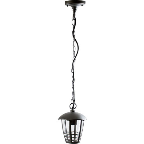 Lampara Colgante Exterior Terva 1xe27 Ip44 Antracita de FABRILAMP.