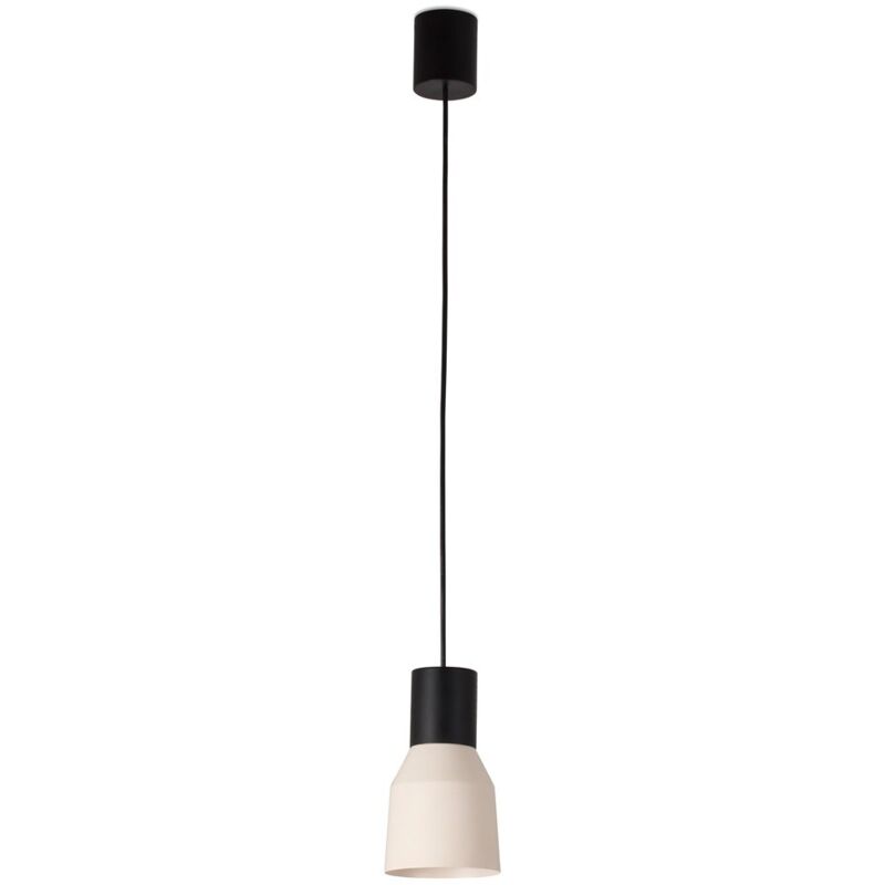 

Faro Barcelona - KOMBO Lámpara colgante beige Ø120 1L - NEGRO MATE