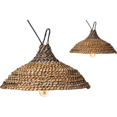 Lampara Colgante Fibras Vegetales 472407