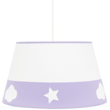Lampara Colgante Galaxia 1xe27 Lila de FABRILAMP.