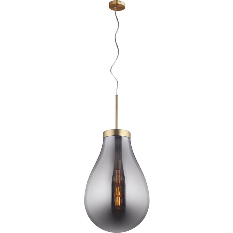 

Lámpara colgante Hatann Smoky L - 50231021673614