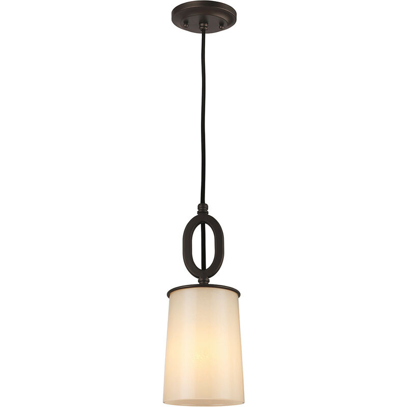 

Elstead - Mini colgante de techo con 1 luz de bronce, E27