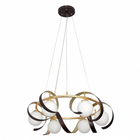 Lamparas colgante dorado cristal al mejor precio Lámpara Colgante Dorada Dotent 50231021670712 con Ofertas