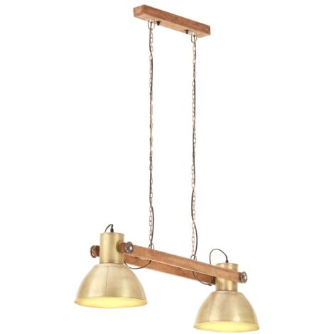 Lámpara colgante industrial 25 W latón 109 cm E27 vidaXL