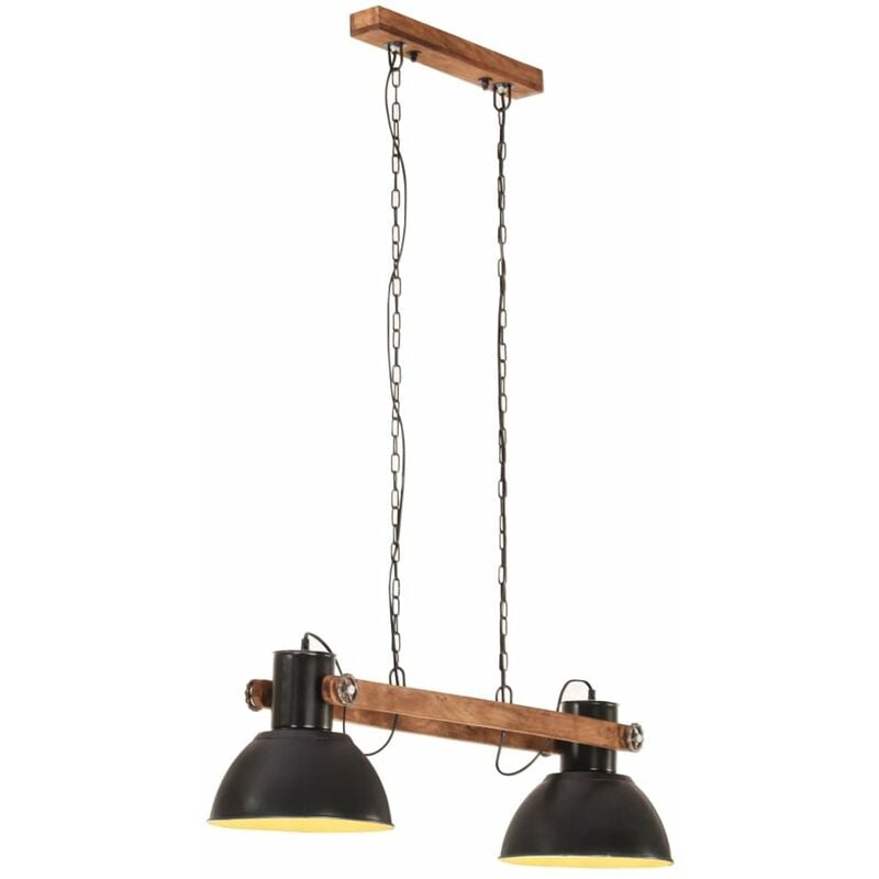 

Lampara colgante industrial 25 W negro 109 cm E27