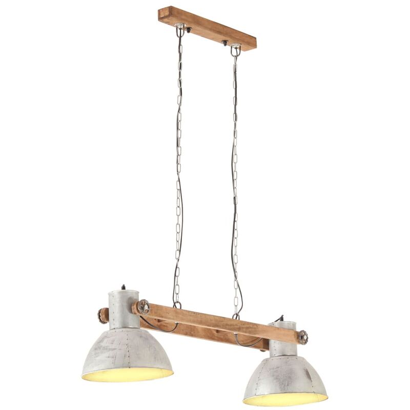

Lámpara colgante industrial 25 W plateada 109 cm E27