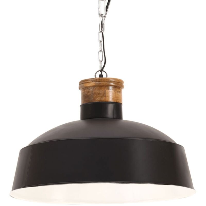 

Bh Design - Lámpara colgante industrial 58 cm negro E27