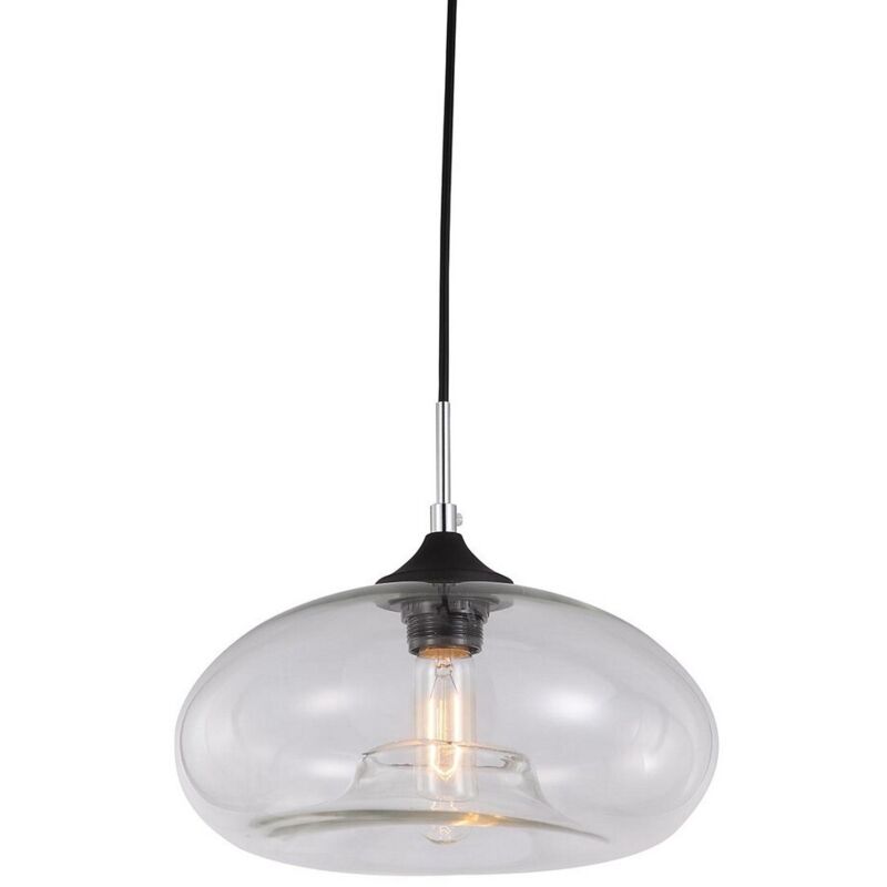 

Lámpara colgante industrial y retro Valio Black