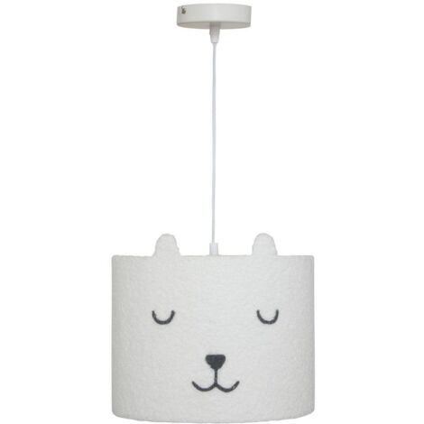 Lámpara colgante infantil Toxey blanco H110cm - Atmosphera créateur d'intérieur