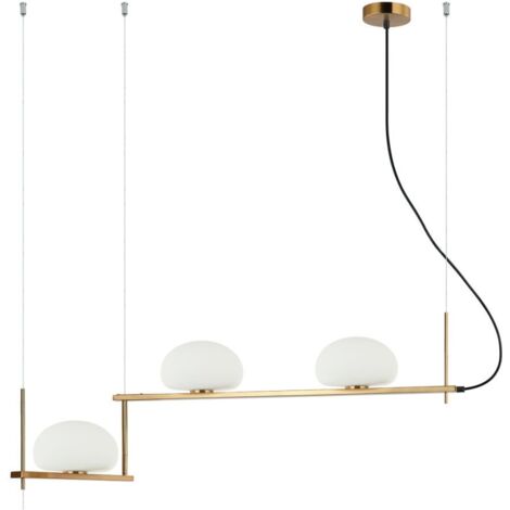 Lámpara colgante Italux KERNIO PND357783BROW