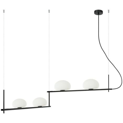 Lámpara colgante Italux KERNIO PND357784BKW
