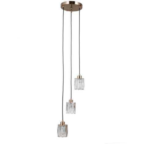 Lámpara colgante Italux TORNO PND408133RHBR