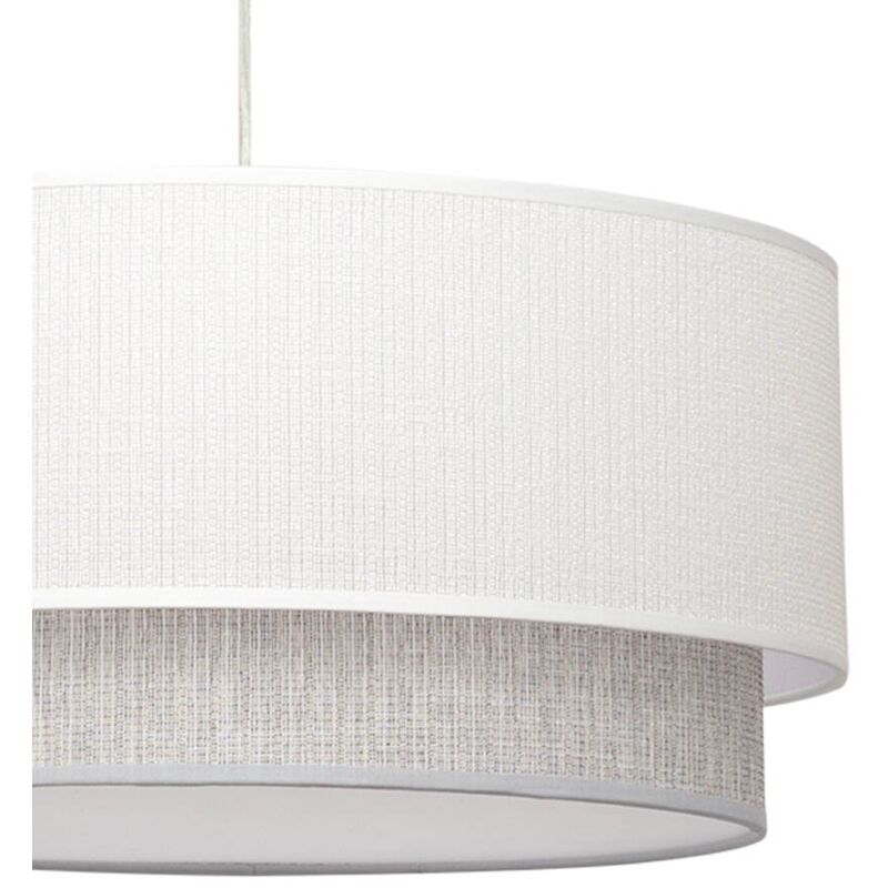 Colgante Kenya 3xe27 Blanco/gris Reg.50d