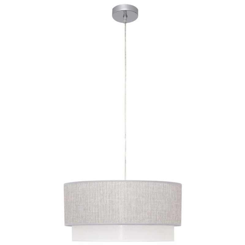 Colgante Kenya gris y blanco regulable D40