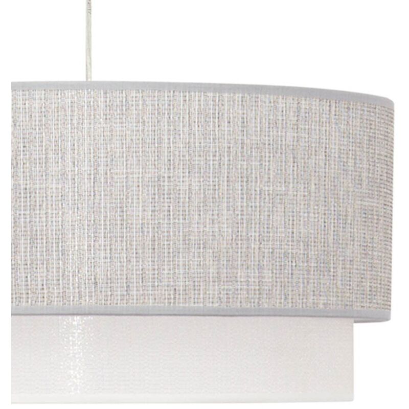 Colgante Kenya 3xe27 Gris/blanco Reg.50d