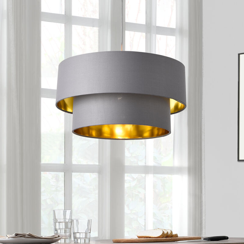 

Lámpara Colgante - Lámpara de techo - 149 cm con Cable - E27 - 60W - Luz Efectiva - Iluminación interior - 230V - 50Hz - Interruptor de pared