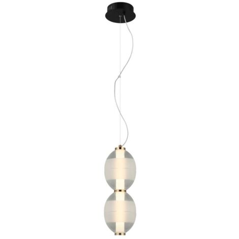 Lámpara colgante LED 16W RINOT PND453722WHCL Italux