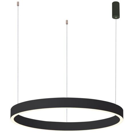 Lámpara colgante LED 40W BRASCO DOWN PND56215060RPPBK3KS4KTRDIMM Italux